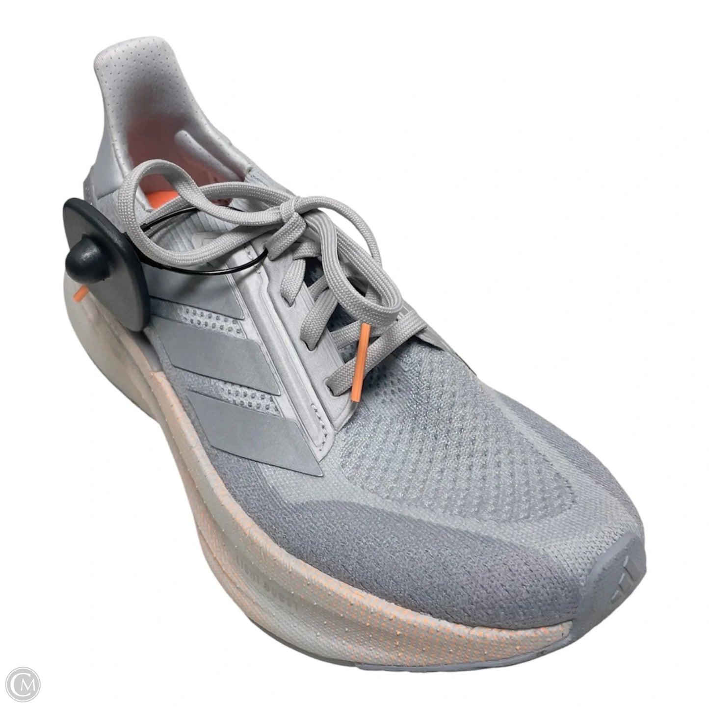 Shoes Athletic By Adidas In Grey & Orange, Size: 7.5