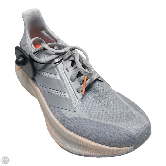 Shoes Athletic By Adidas In Grey & Orange, Size: 7.5