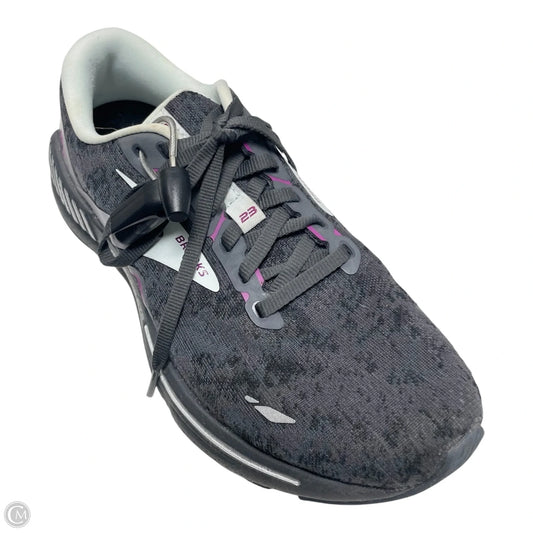 Shoes Athletic By Brooks In Blue & Grey, Size: 8
