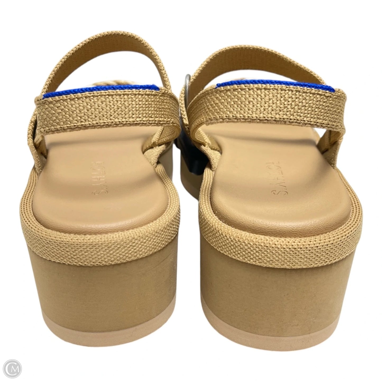 Sandals Heels Platform By Rothys In Tan, Size: 7.5