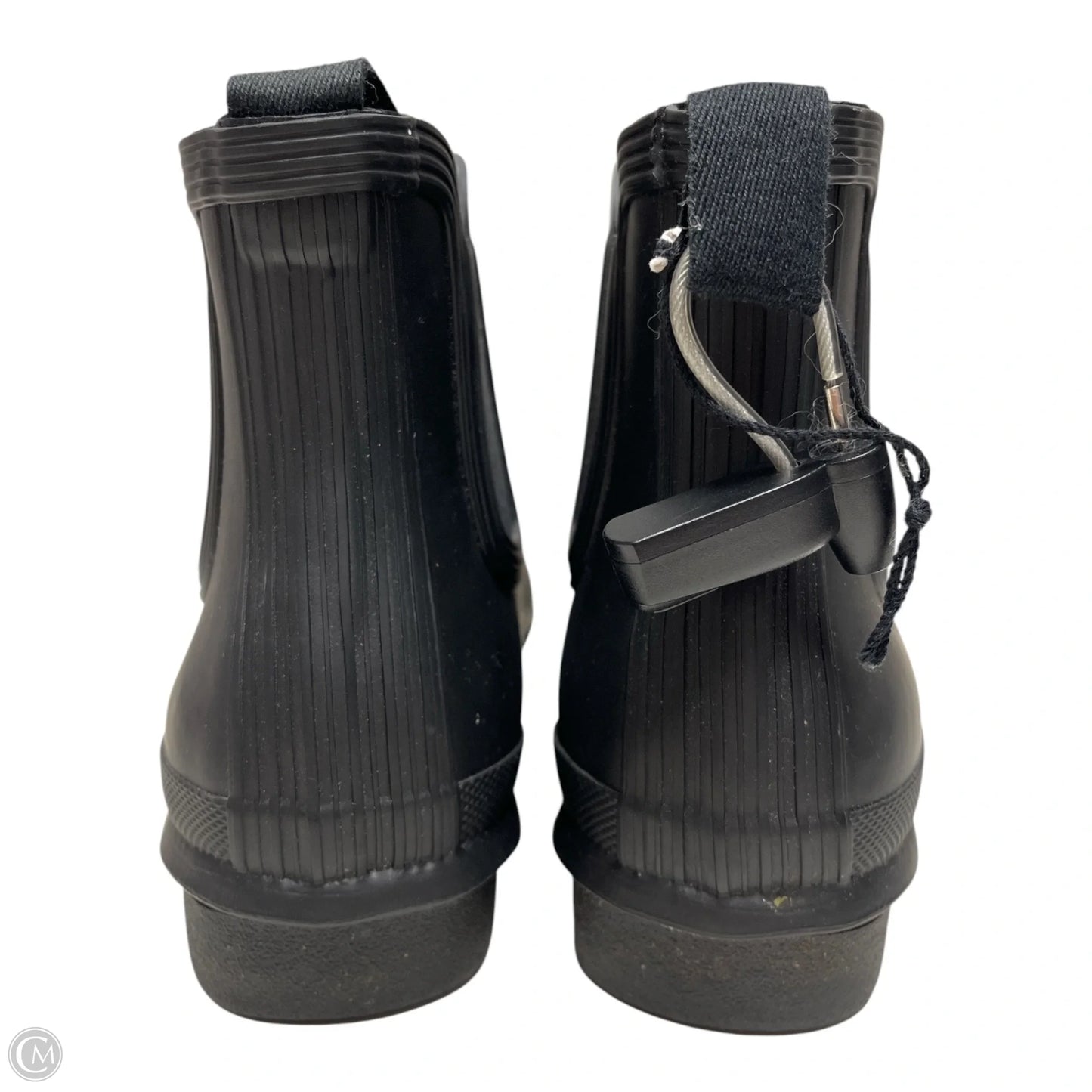 Boots Rain By Hunter In Black, Size: 7