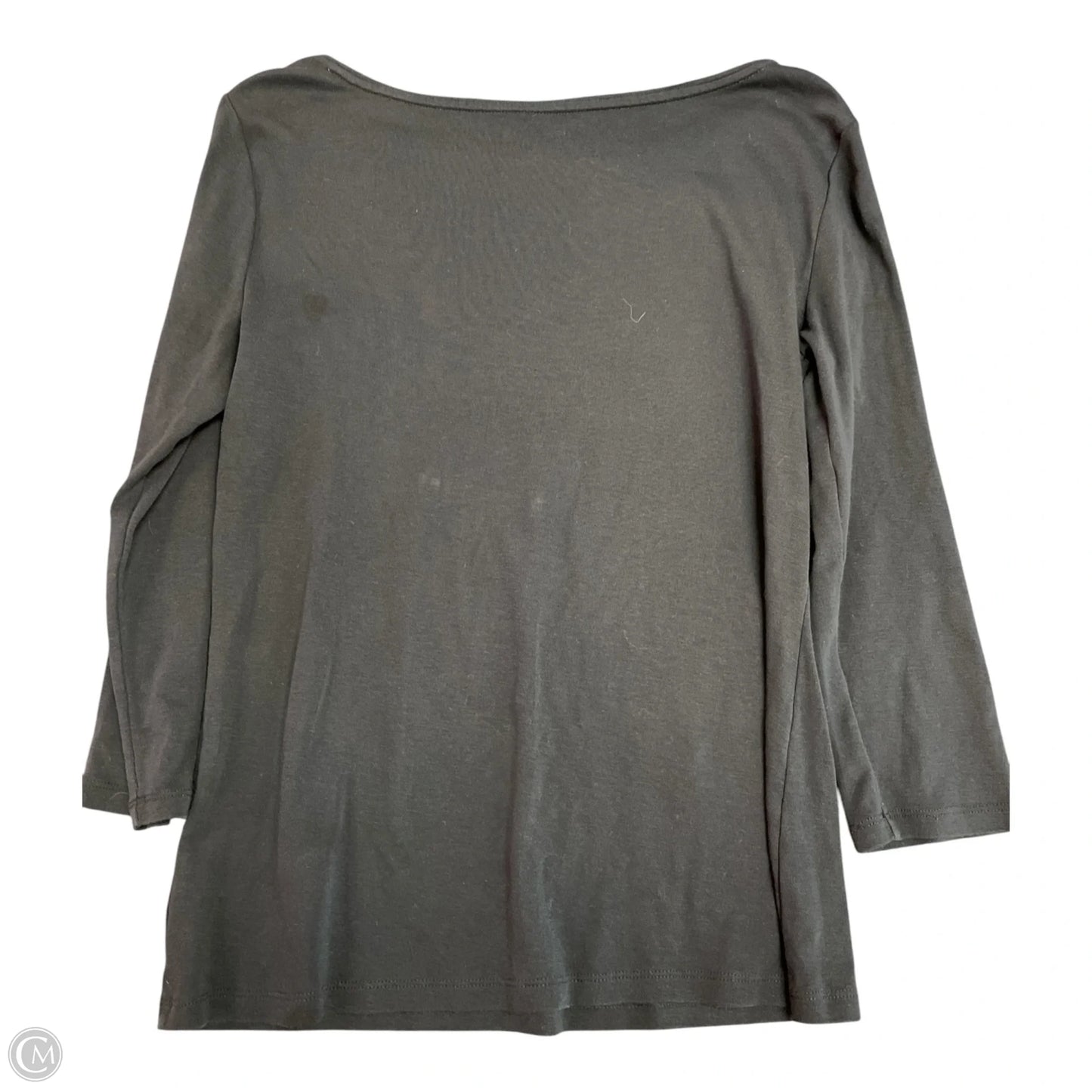 Top Long Sleeve By Talbots In Blue, Size: M