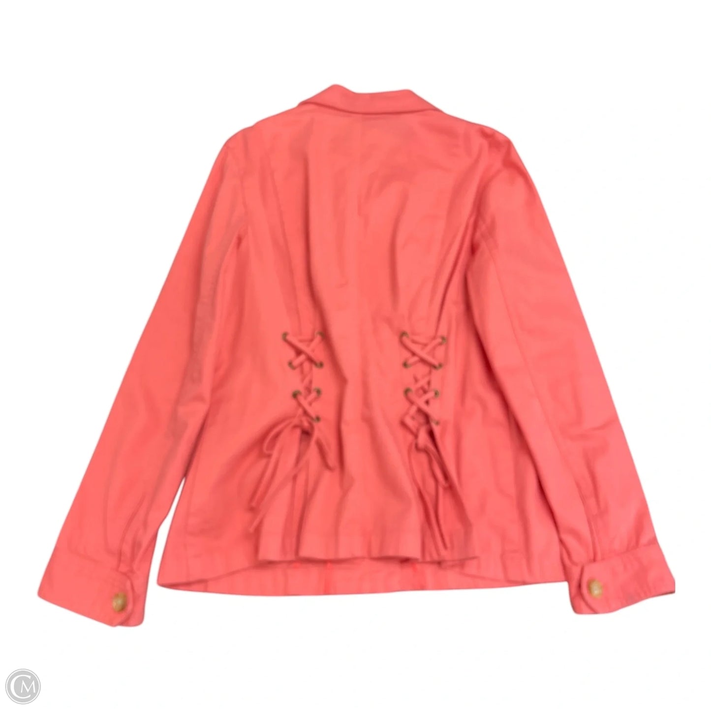 Jacket Other By Talbots In Coral, Size: M