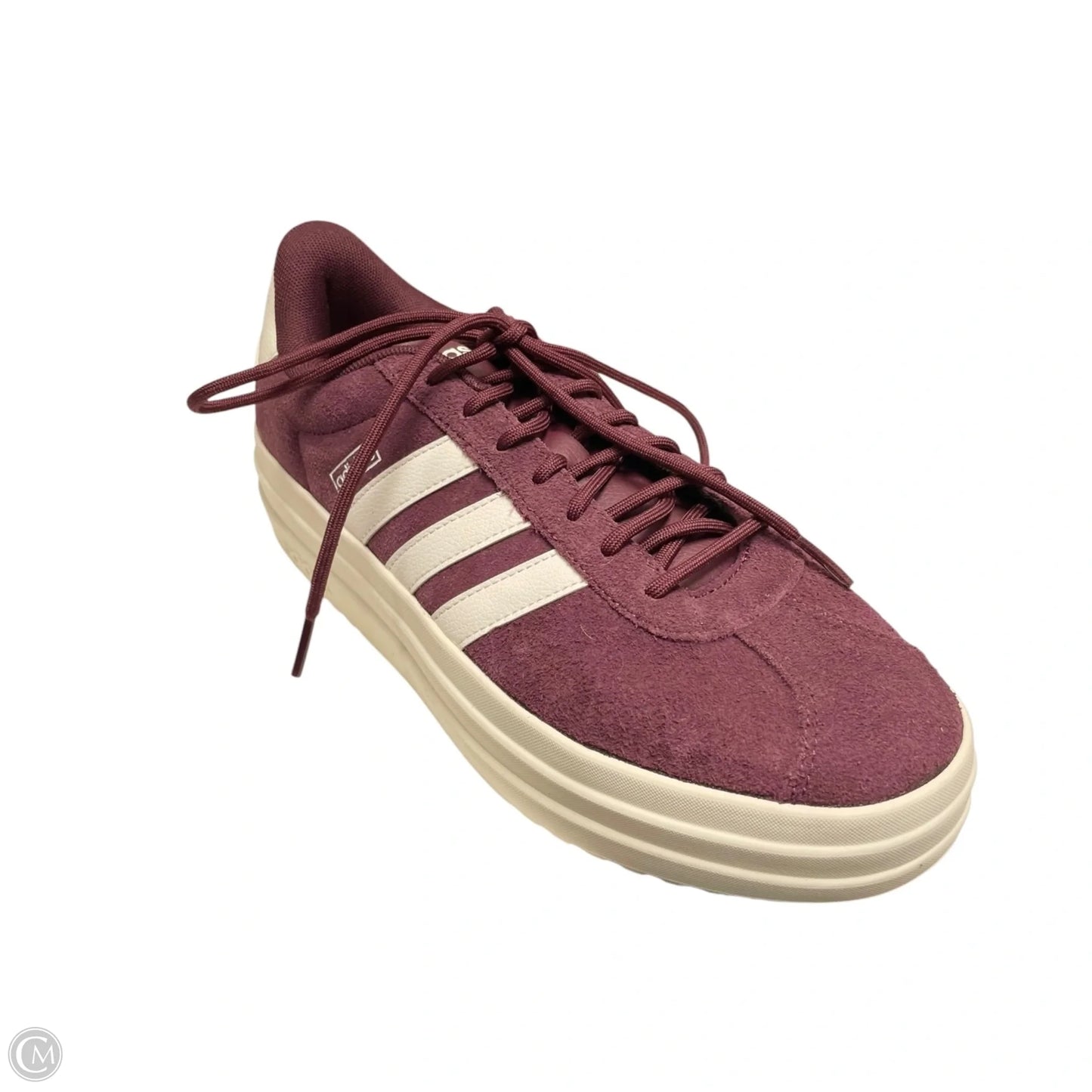 Shoes Sneakers By Adidas In Red & White, Size: 9