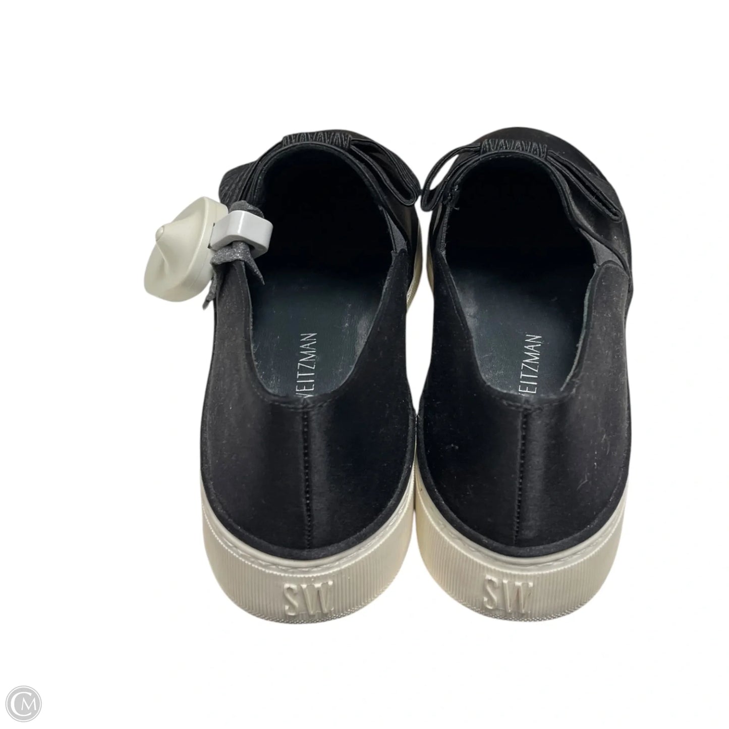 Shoes Designer By Stuart Weitzman In Black & White, Size: 7
