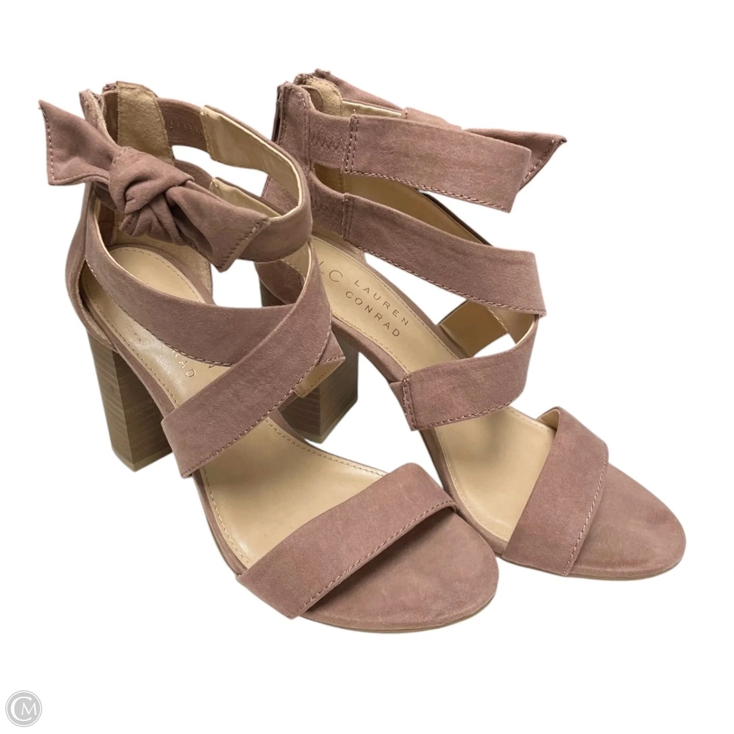 Shoes Heels Block By Lc Lauren Conrad In Mauve, Size: 5.5