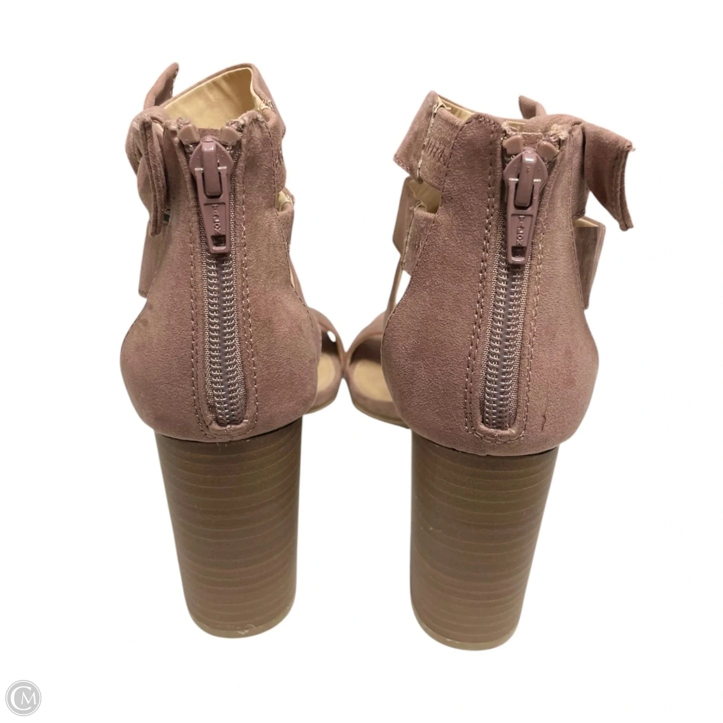 Shoes Heels Block By Lc Lauren Conrad In Mauve, Size: 5.5