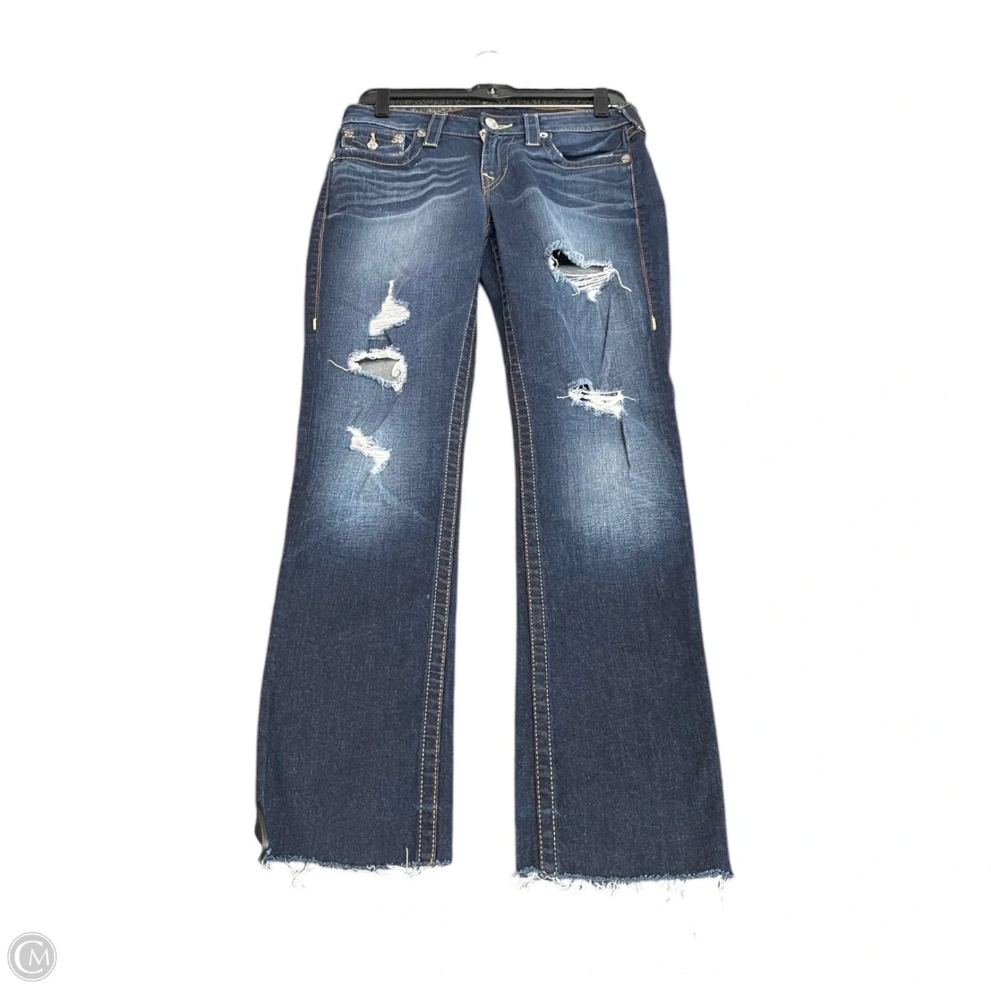 Jeans Straight By True Religion In Blue, Size: 8