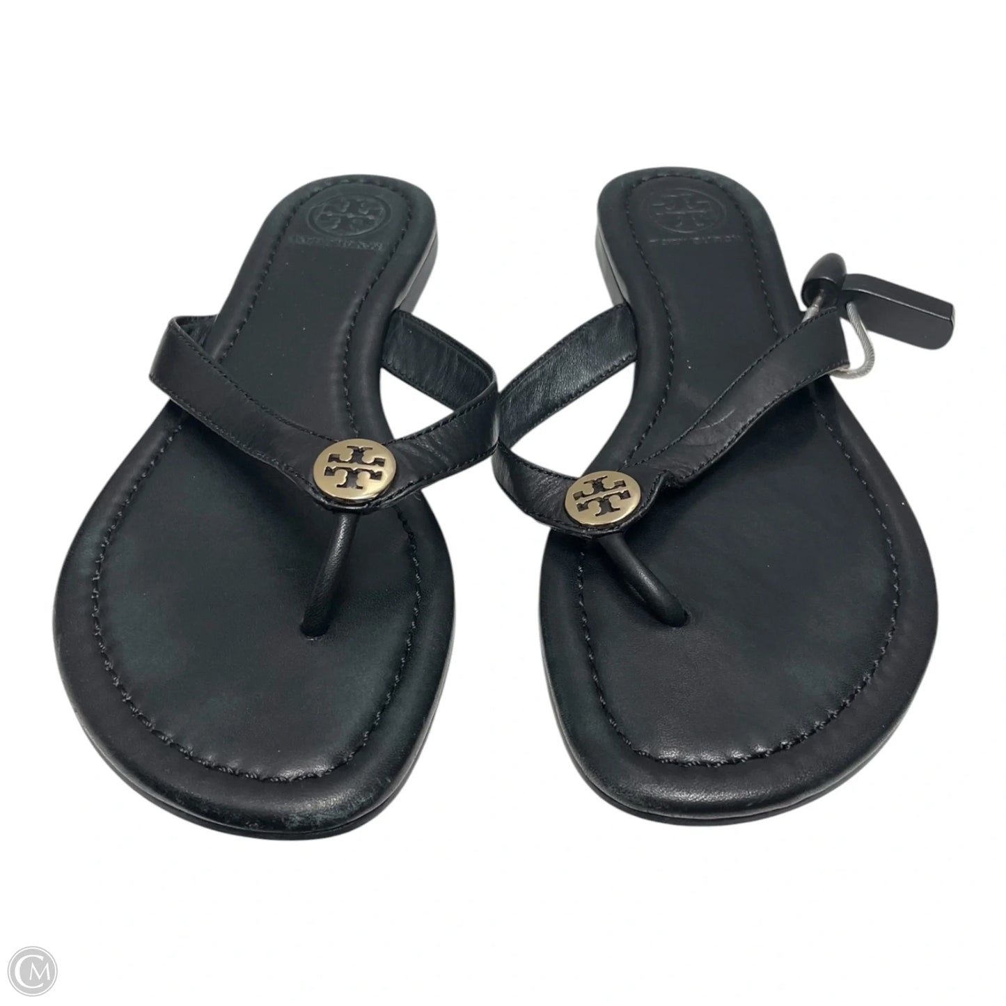 Sandals Designer By Tory Burch In Black, Size: 6.5