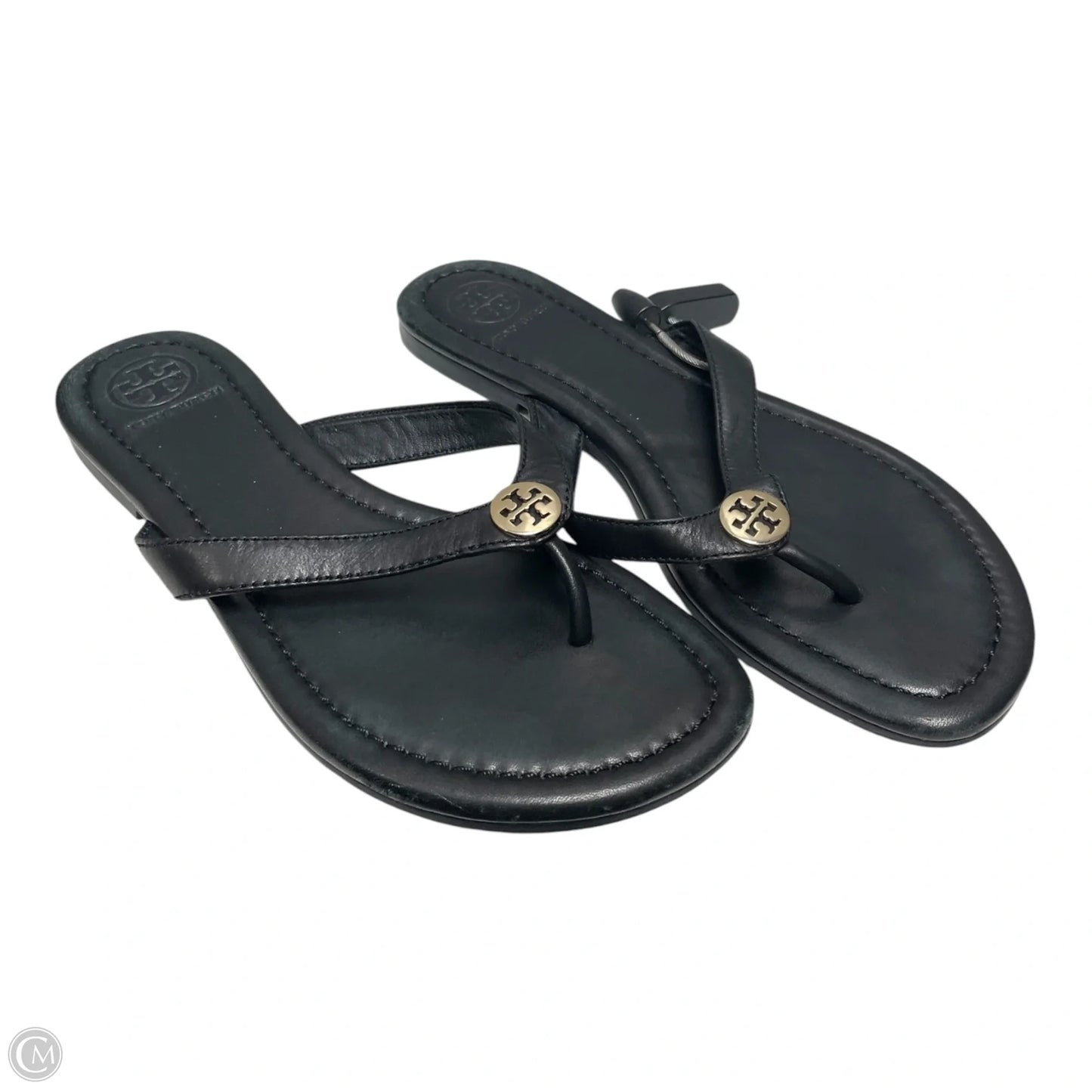Sandals Designer By Tory Burch In Black, Size: 6.5