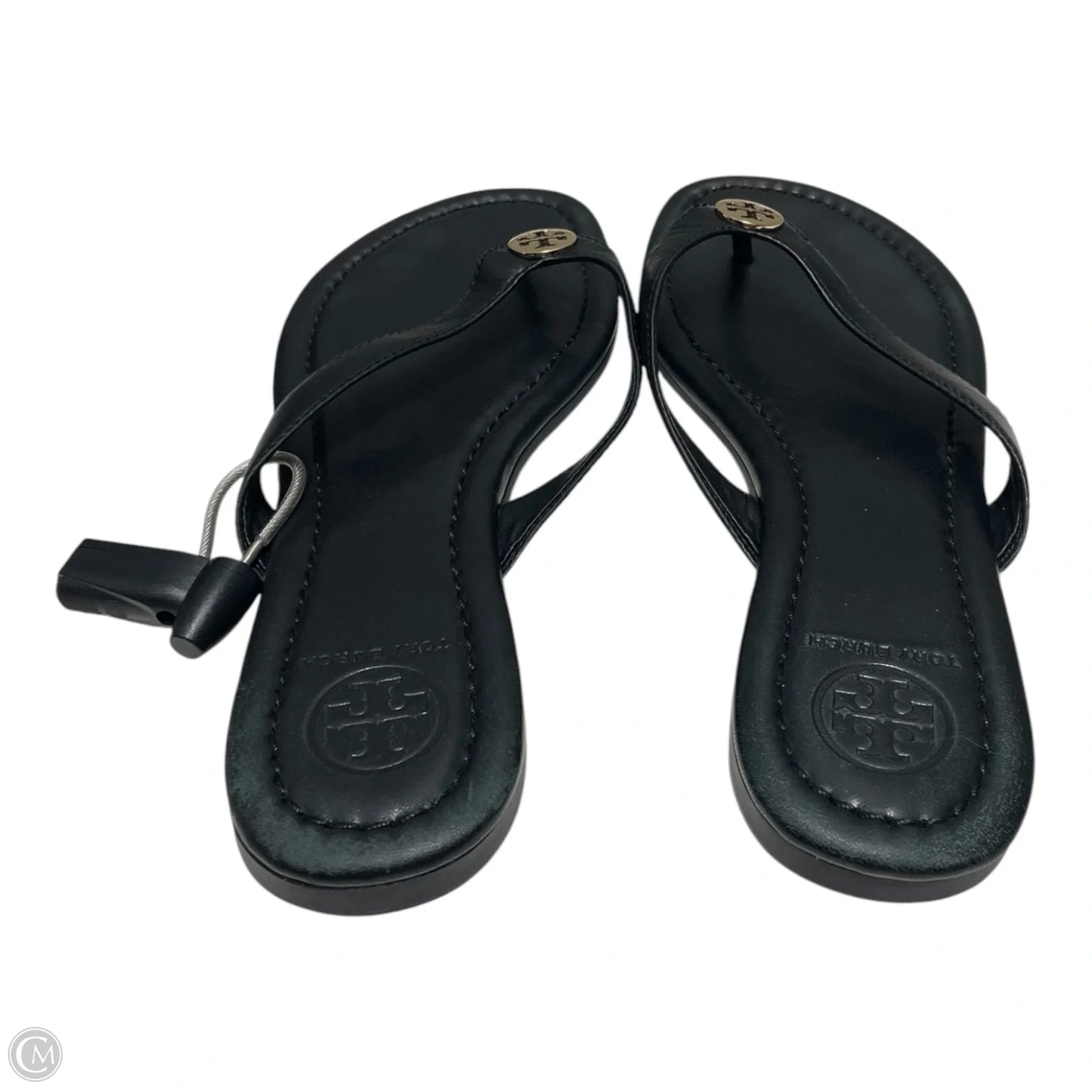 Sandals Designer By Tory Burch In Black, Size: 6.5