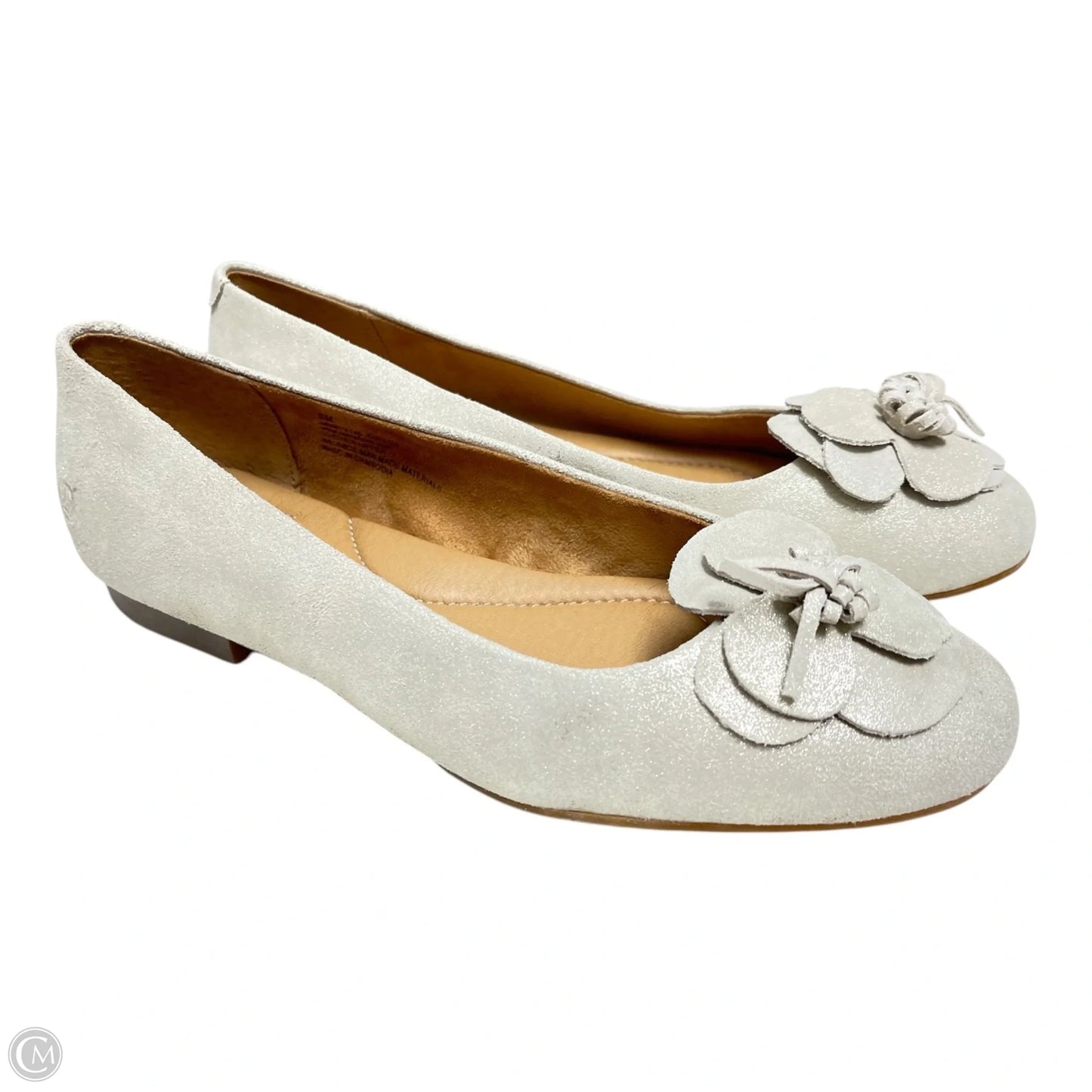 Shoes Flats By Born In Beige, Size: 8