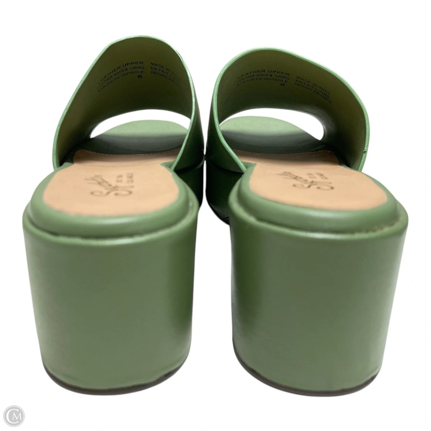 Sandals Heels Block By Seychelles In Green, Size: 8