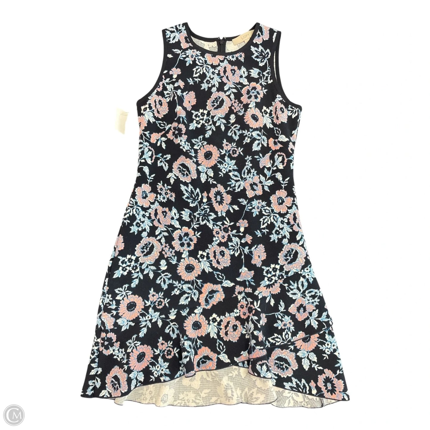 Dress Casual Short By Loft In Floral Print, Size: 4
