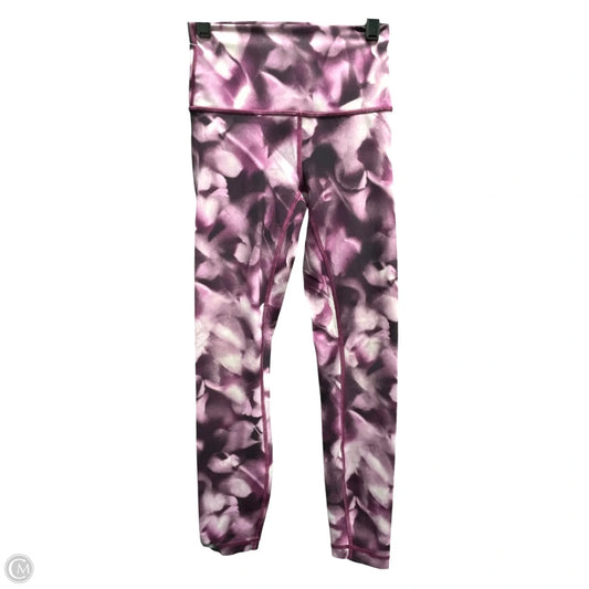 Athletic Leggings By Lululemon In Purple, Size: 2