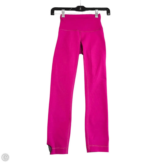 Athletic Leggings By Lululemon In Purple, Size: 0