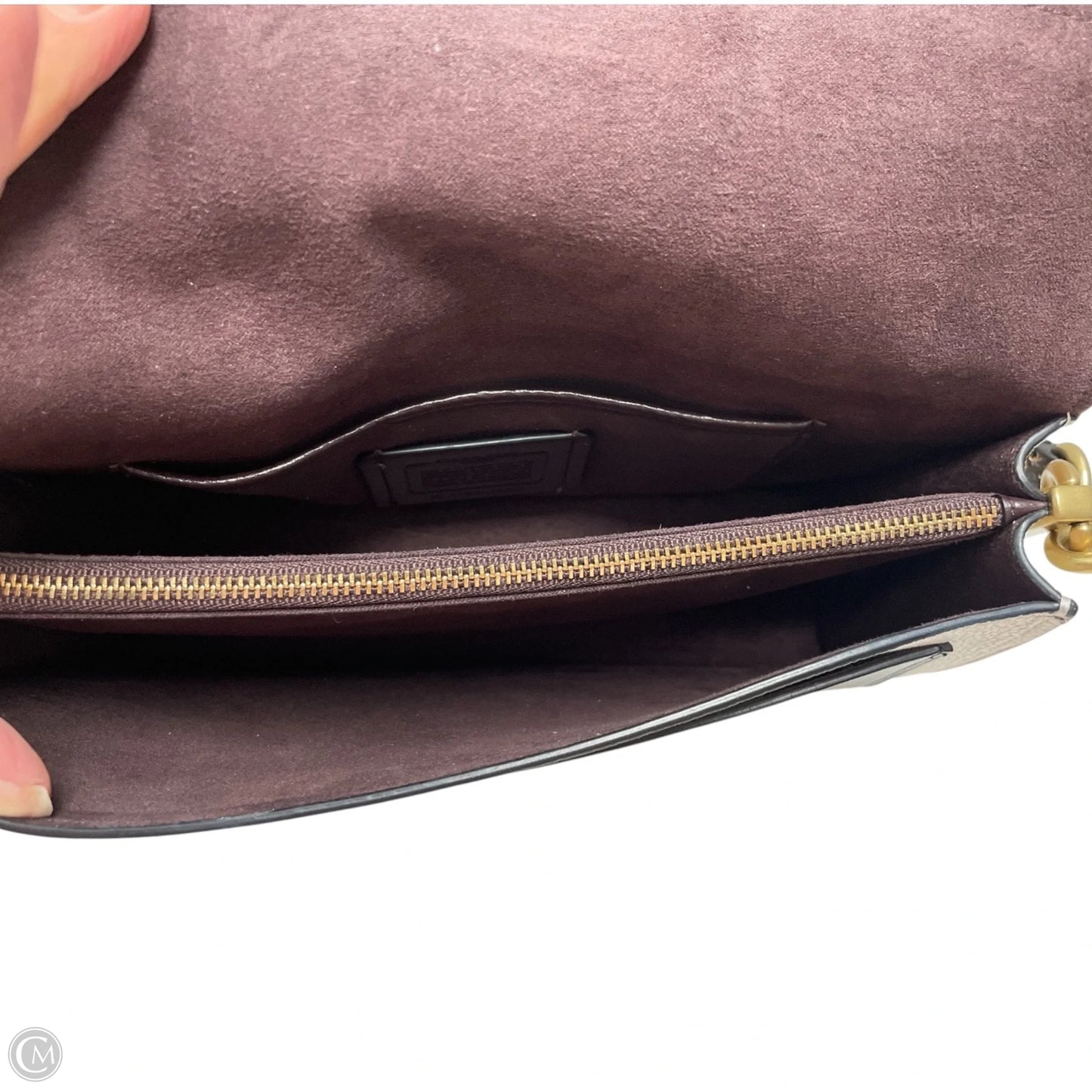 Handbag Designer By Coach, Size: Small