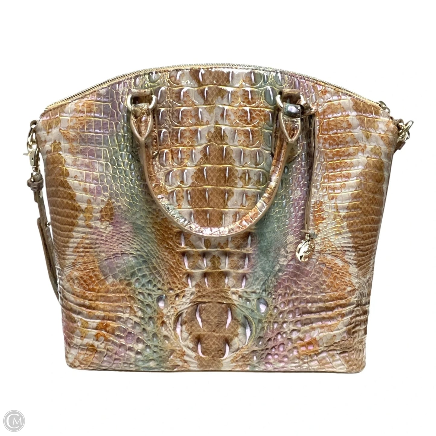 Handbag Designer By Brahmin, Size: Medium