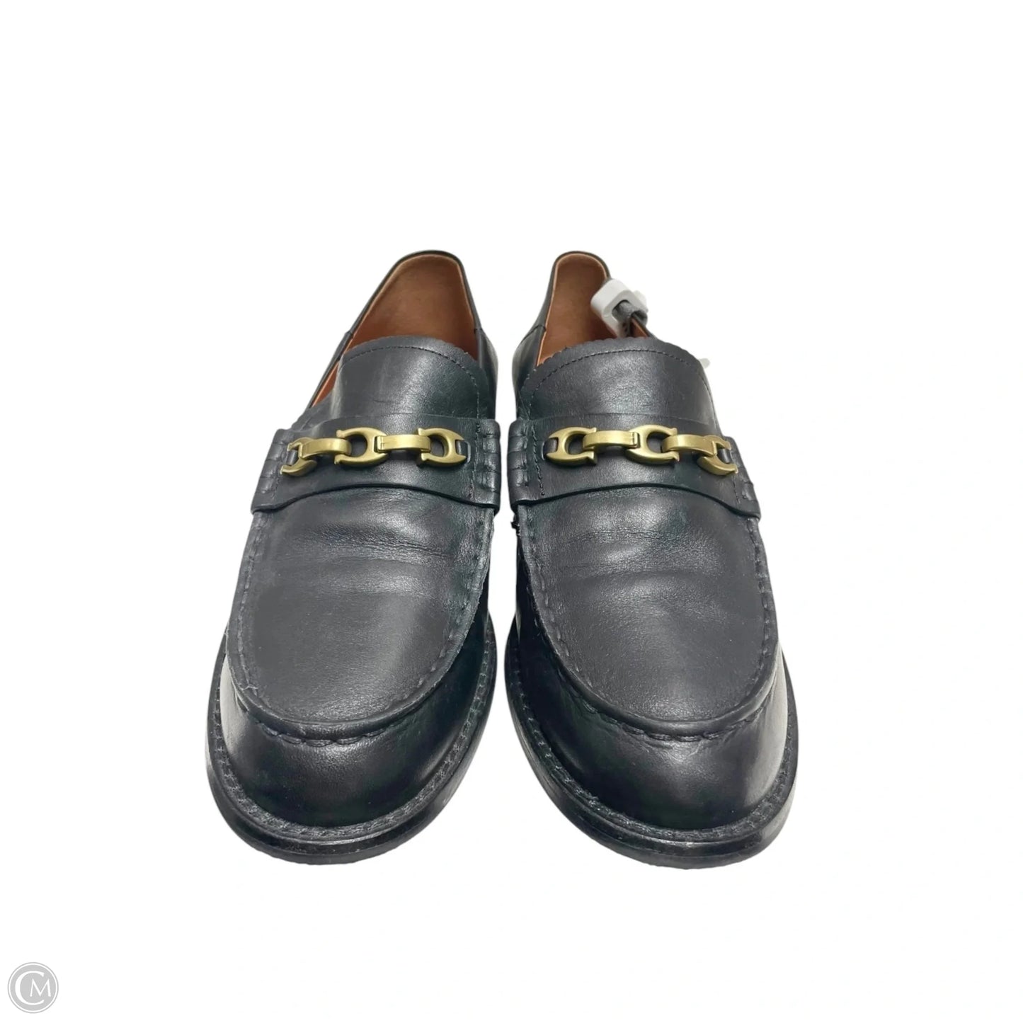 Shoes Designer By Coach In Black & Gold, Size: 6