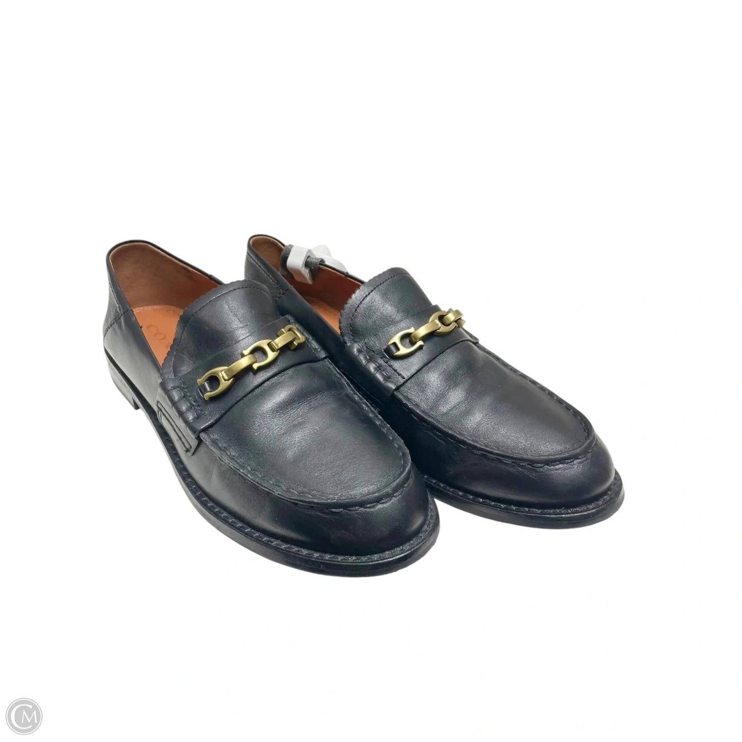 Shoes Designer By Coach In Black & Gold, Size: 6