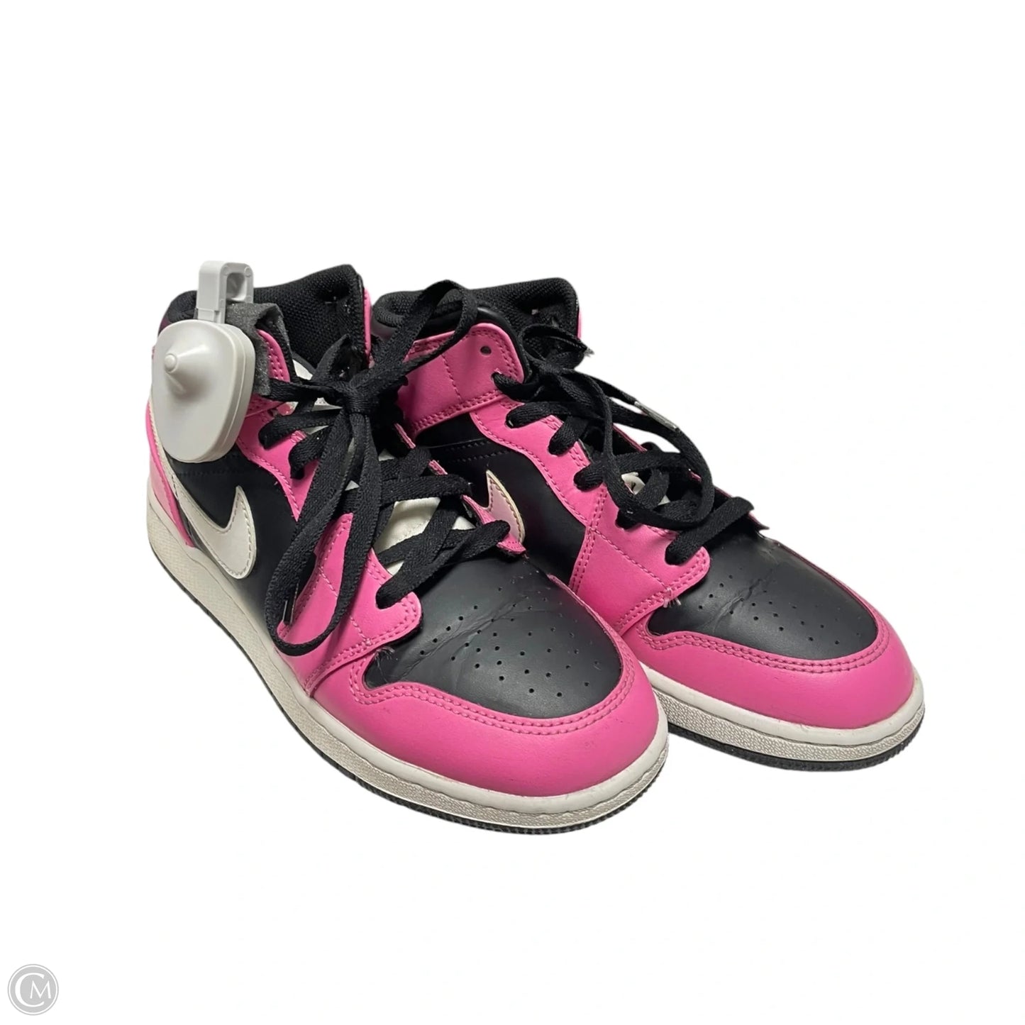 Shoes Sneakers By Nike In Pink & White, Size: 7.5