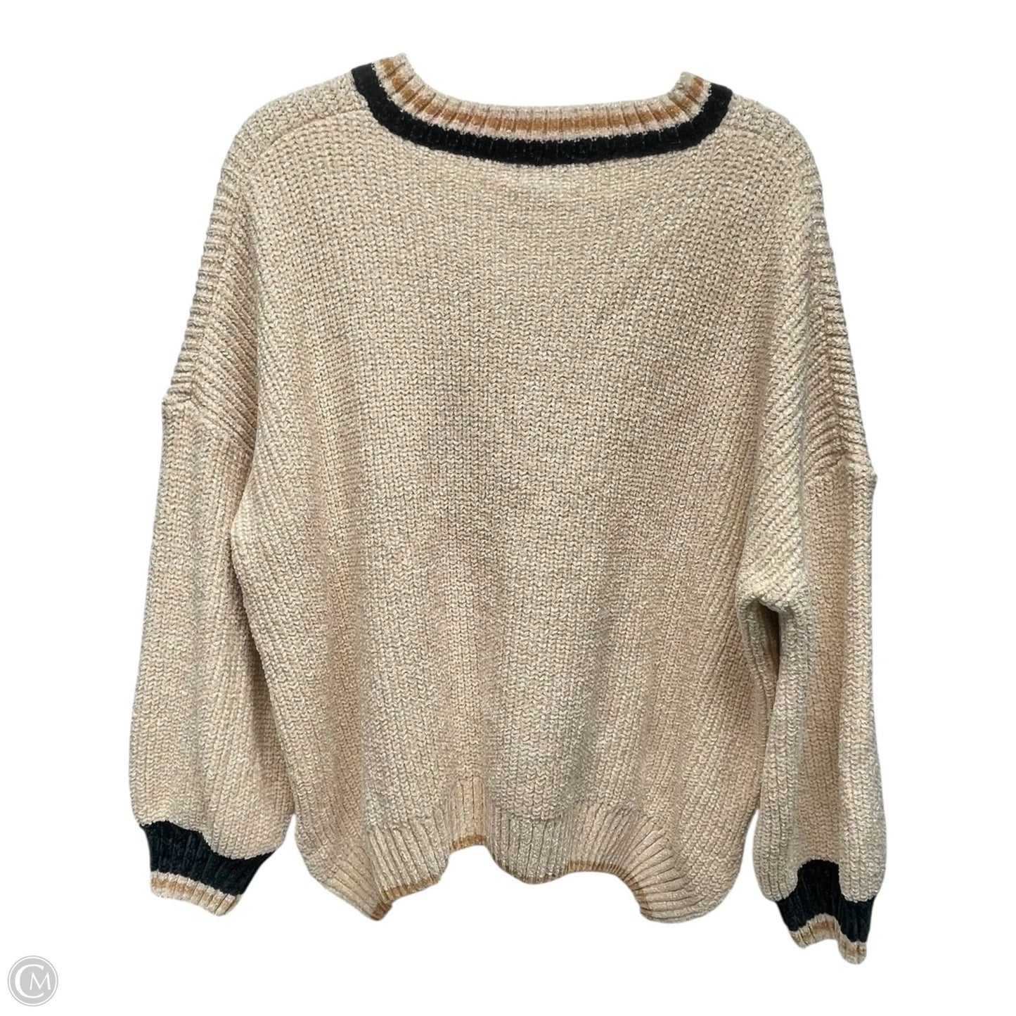 Sweater By Blue B In Beige, Size: L