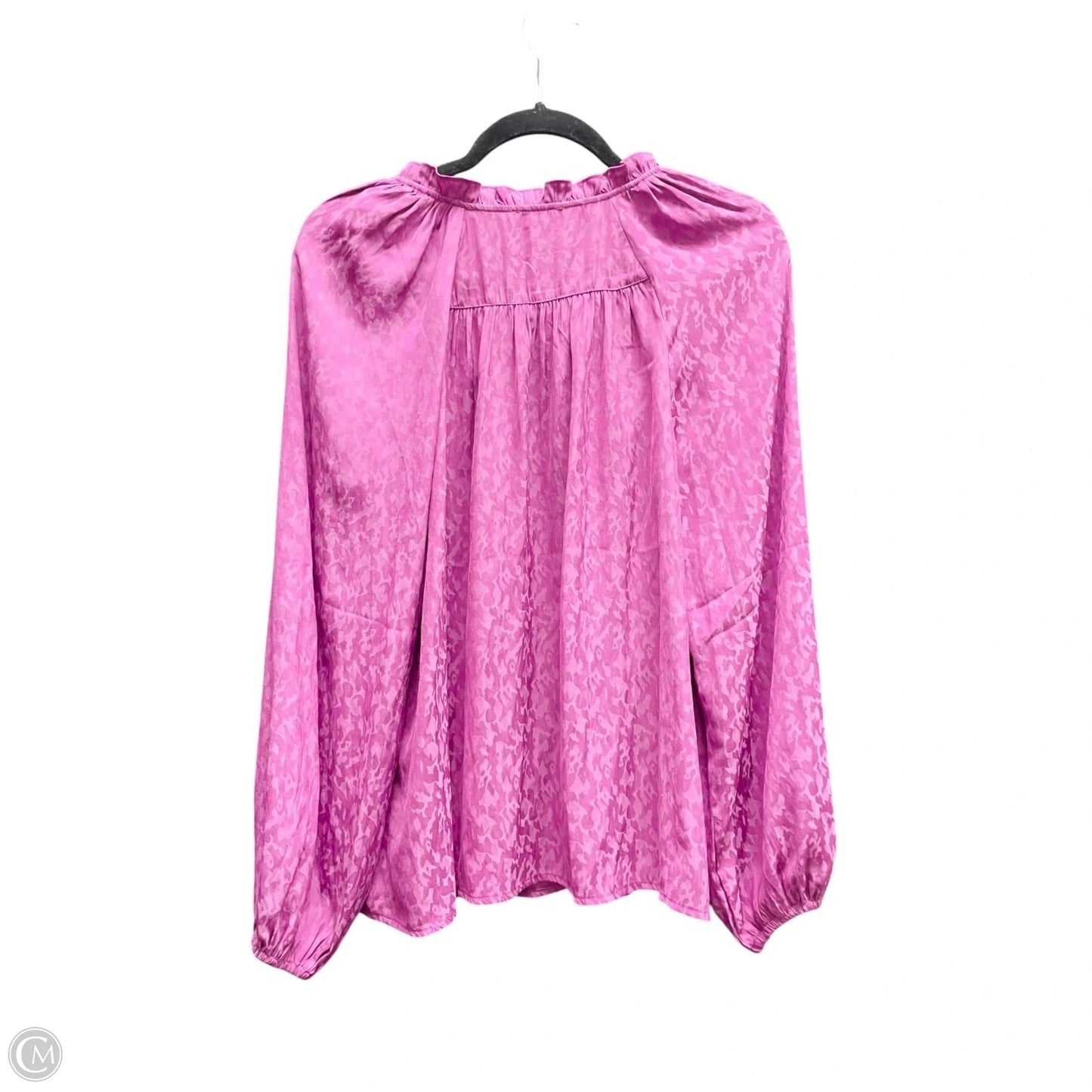 Top Long Sleeve By Current Air In Purple, Size: S