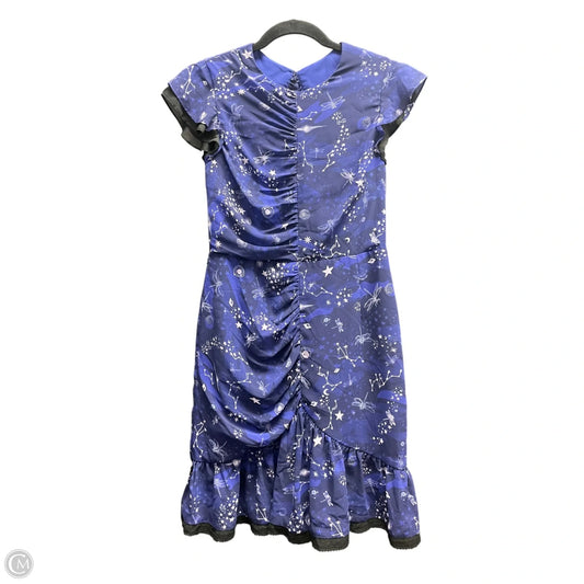 Dress Casual Short By THREE FLOOR In Black & Blue, Size: S