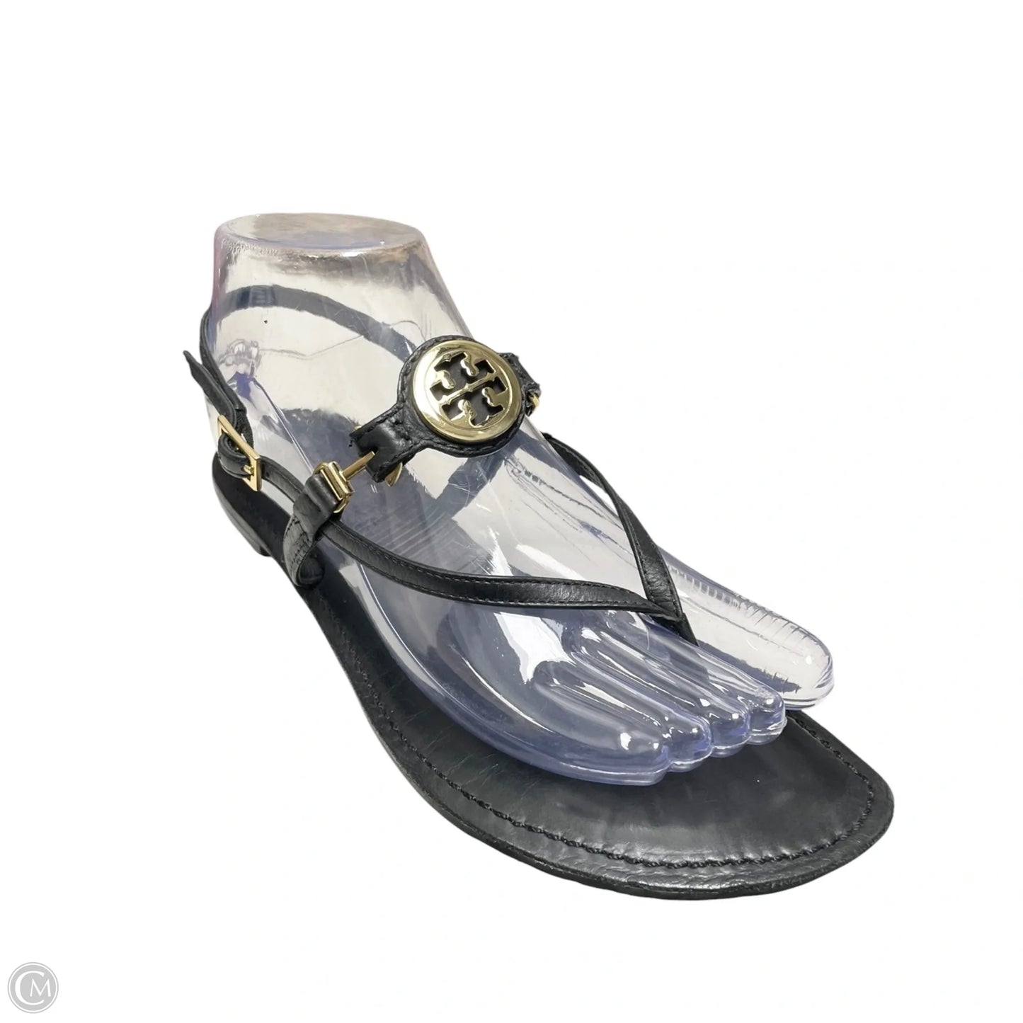 Sandals Designer By Tory Burch In Black, Size: 7.5