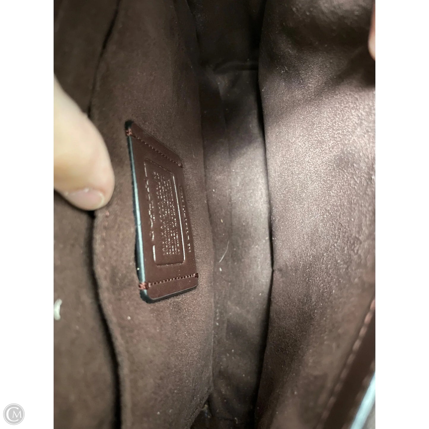 Crossbody Designer By Coach, Size: Small