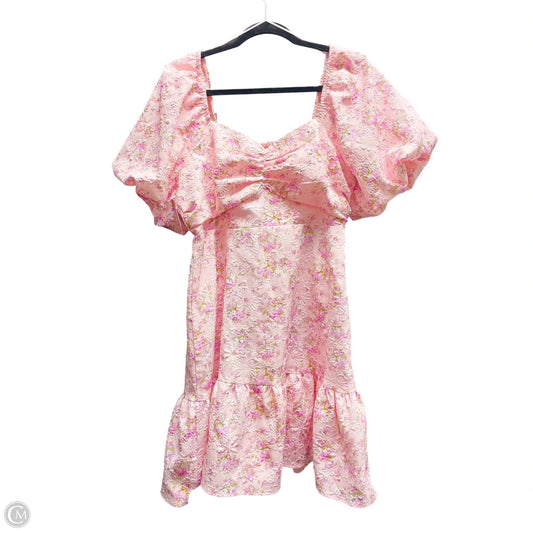 Dress Casual Short By English Factory In Pink, Size: M