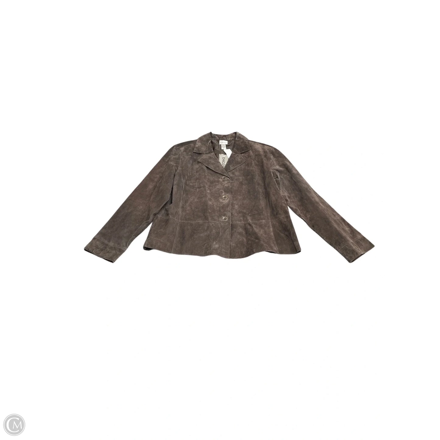 Jacket Other By Chicos In Brown, Size: L