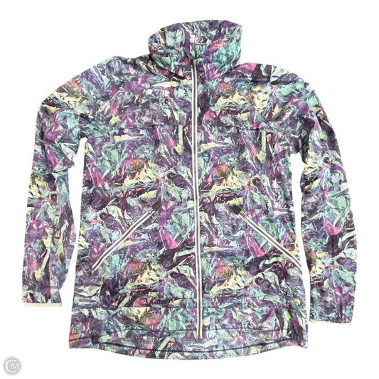 Athletic Jacket By Lululemon In Multi-colored, Size: 10