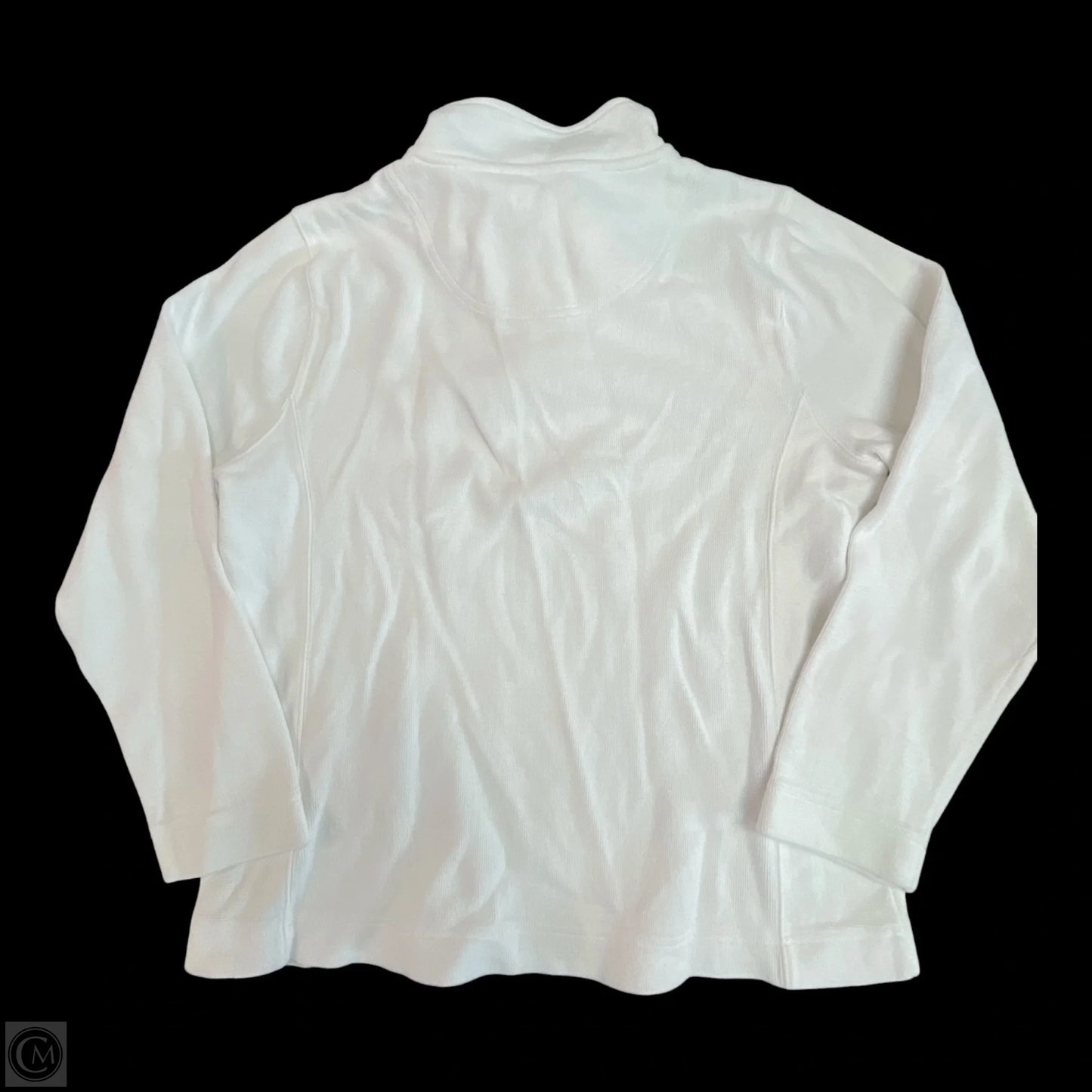 Sweatshirt Collar By Coldwater Creek In White, Size: L