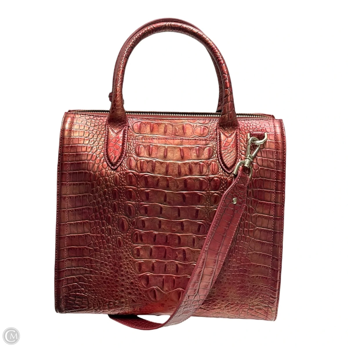 Handbag Designer By Brahmin, Size: Medium