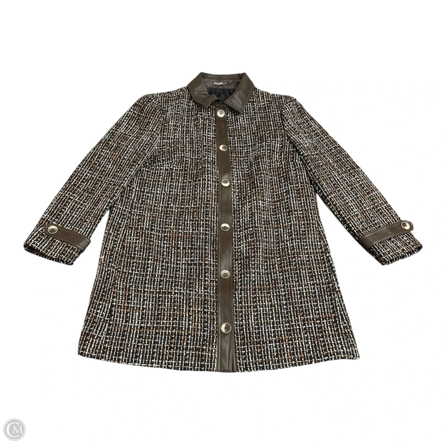 Blazer By J Mclaughlin In Black & Brown, Size: S