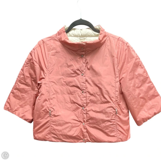 Jacket Designer By Max Mara In Pink, Size: S