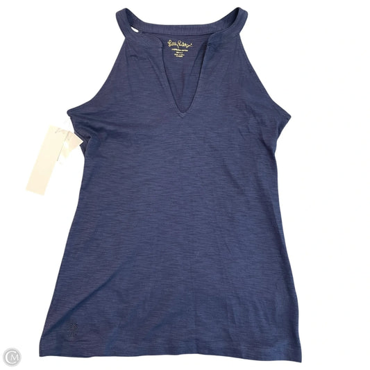Top Sleeveless Designer By Lilly Pulitzer In Blue, Size: S