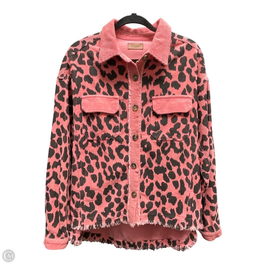 Jacket Other By Umgee In Black & Pink, Size: M
