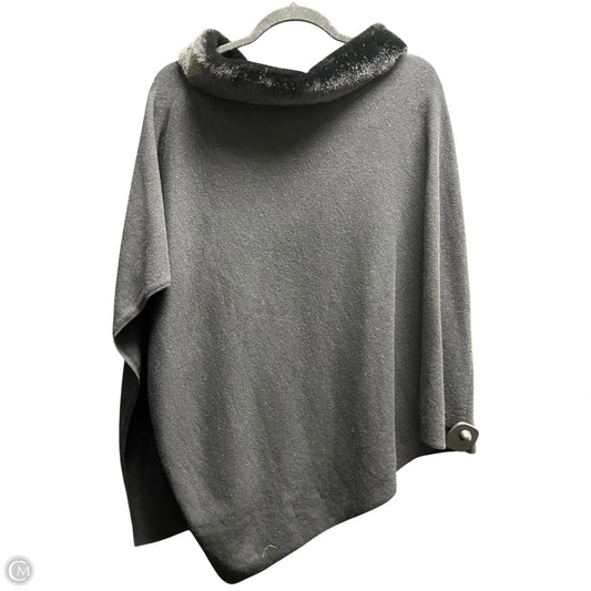 Poncho By Talbots In Black, Size: L