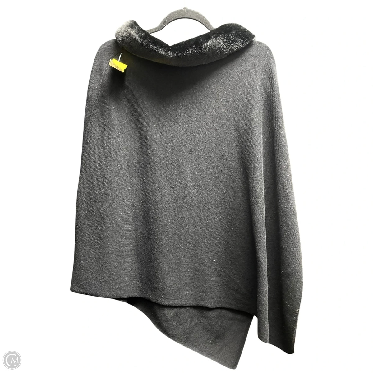 Poncho By Talbots In Black, Size: L