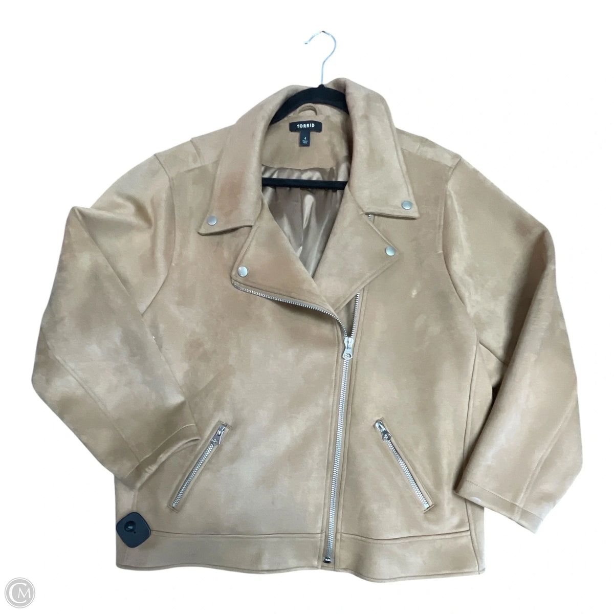 Jacket Other By Torrid In Cream, Size: 3x