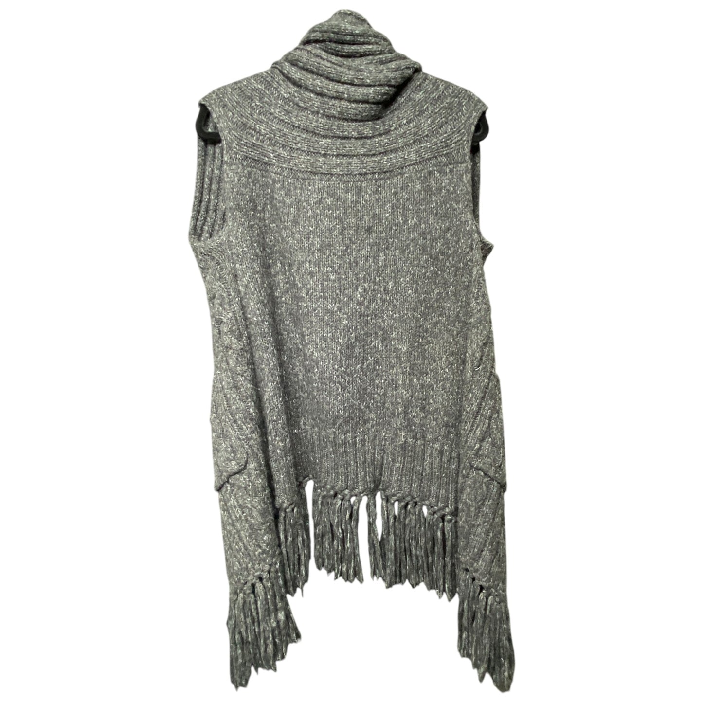 Sweater Cardigan By Cabi In Grey, Size: S
