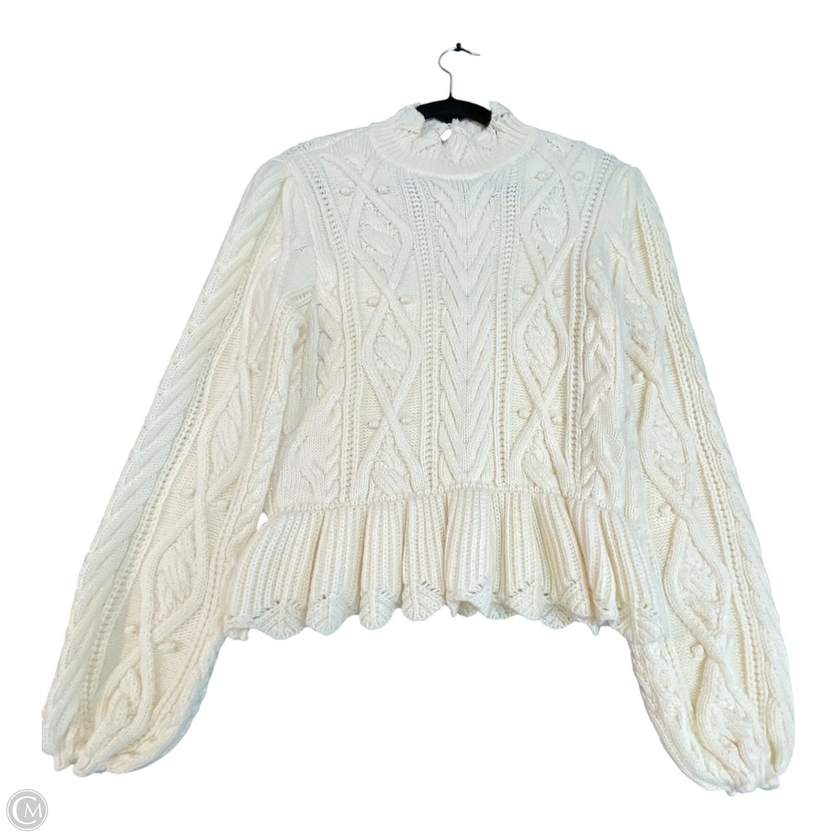 Sweater By Zara In Cream, Size: S