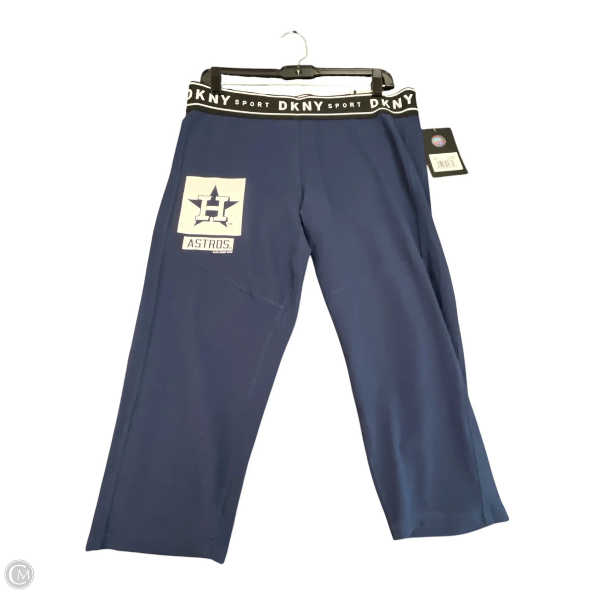 Athletic Capris By Dkny In Blue, Size: Xxl