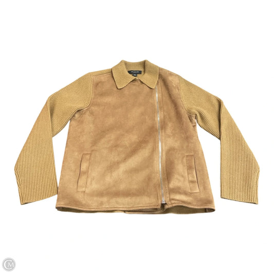 Jacket Other By Ann Taylor In Tan, Size: Mp