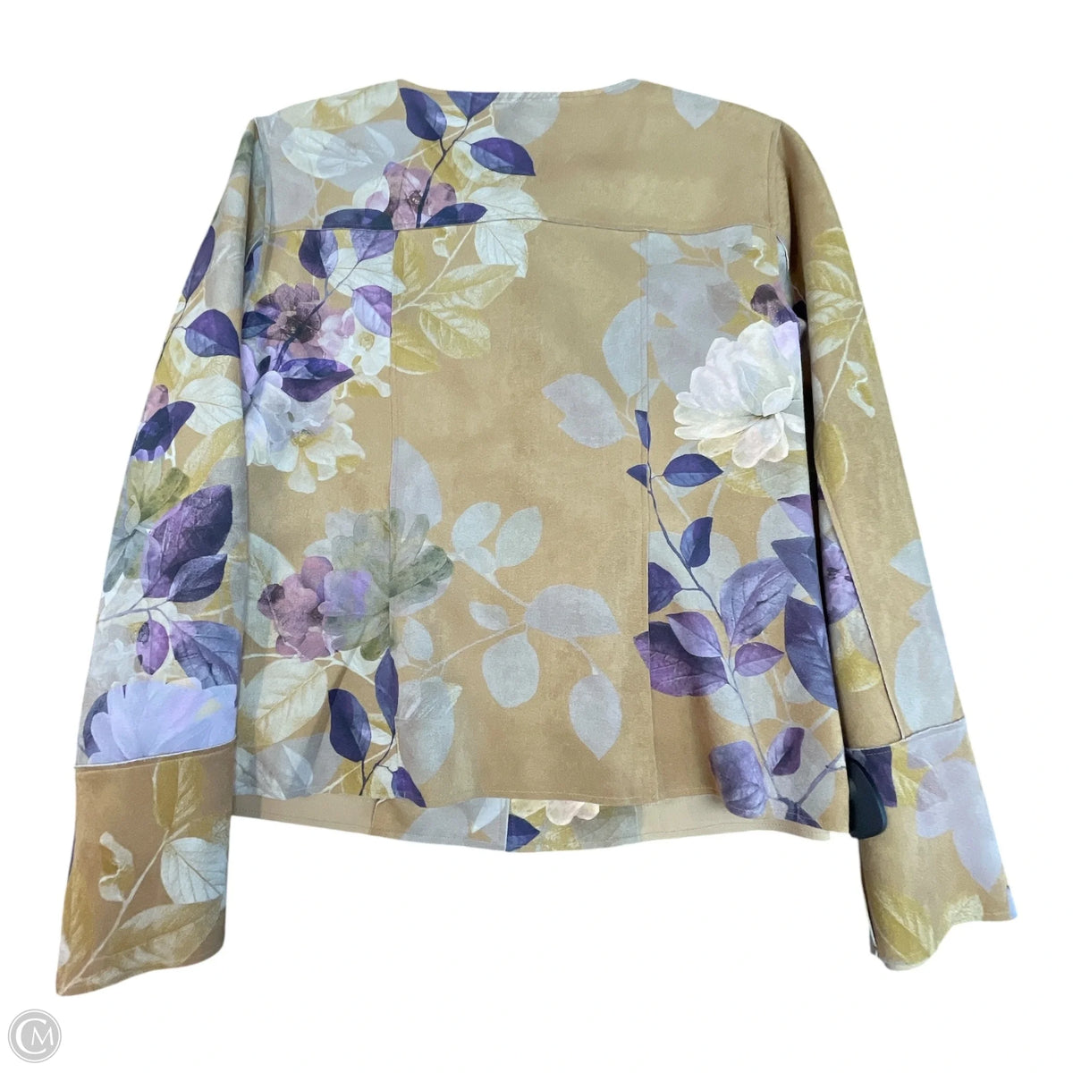 Jacket Other By Chicos In Floral Print, Size: M