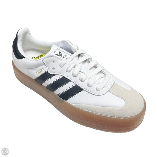 Shoes Sneakers By Adidas In Black & White, Size: 7
