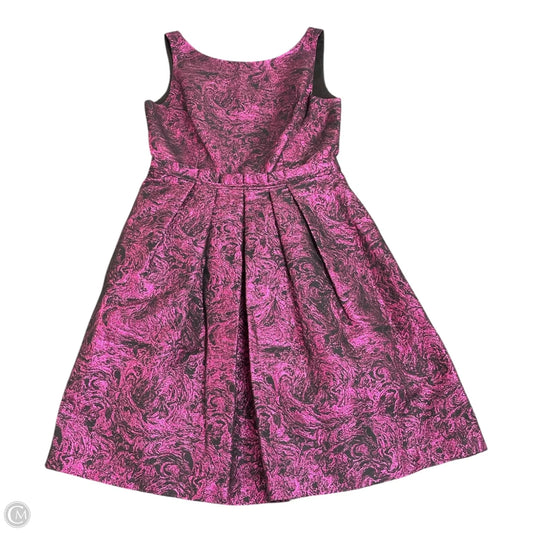 Dress Party Short By Cynthia Steffe In Black & Purple, Size: 8