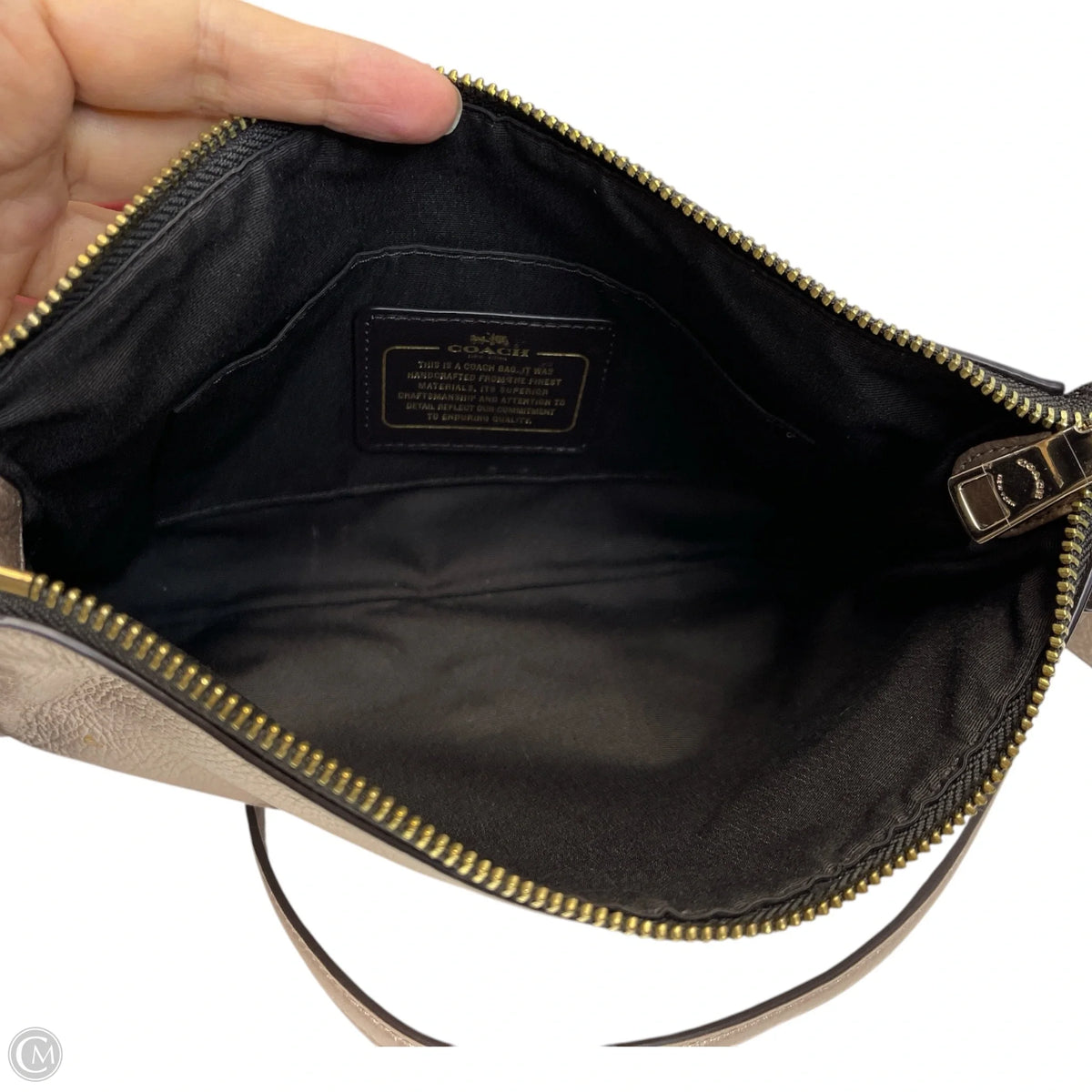 Crossbody Designer By Coach, Size: Small